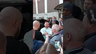 Сергей Лазарев после шоу 