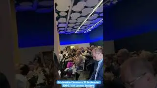 Graduation Ceremony at KU Leuven University - Brussels on 21 September 2024