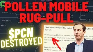 POLLEN MOBILE RUG-PULL DESTROYS ENTIRE COMMUNITY WITH ONE BLOG POST! Helium Crypto $HNT