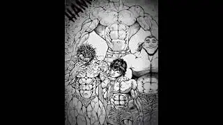 The strongest family, but one is a monster ☠️ | Yuichiro Hanma Edit [ BAKI ] #manga #shorts