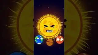 The Sun Sucked In The Planets #planetballs