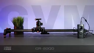 GVM GR-80QD - Motorized Slider - Carbon Fiber