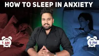 Anxiety में गहरी नींद कैसे सोये 100% Natural and Effective #panicattack #panicdisorder #ocd #anxiety