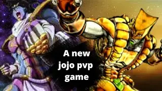 The NEW JJBA pvp game on Roblox is fun!