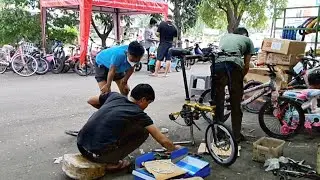 Upgrade Sepeda Lipat Bicycle Refurbished