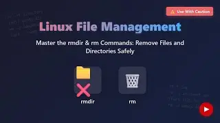 Linux File Management: rmdir & rm Commands Explained for Beginners!