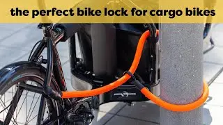 tex—lock eyelet Large + X-lock – perfect bike lock for cargobikes