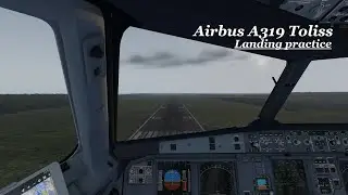 Landing practice | A320 Toliss | X-Plane 11