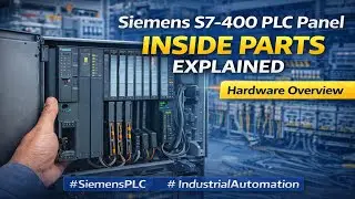Siemens S7-400 PLC Panel Inside Parts Explained | Hardware Overview