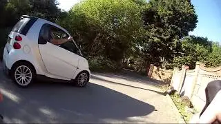 Cycling - follow the cat and the car 19 May 2020
