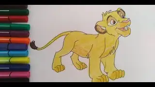 Simba rasmini chizish 🦁 | Oson rasm chizish