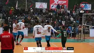 TAC VS GALKOT - गलकोट विरुद्ध आर्मिको जित/मदन भण्डारी इन्डाे नेपाल पुरुष भलिबल प्रतियोगिता २०८१