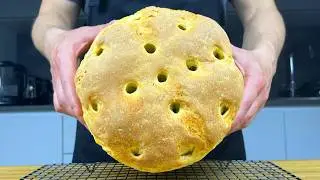 Brot in 8 Minuten, das die Welt erobert hat❗️ Ich backe es jede Woche! Lecker und einfach!