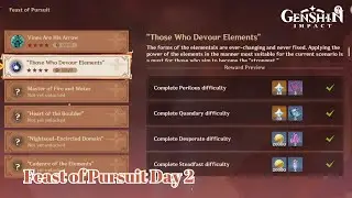 Those Who Devour Elements - Steadfast 02:22 - Feast of Pursuit Day 2 | Genshin Impact