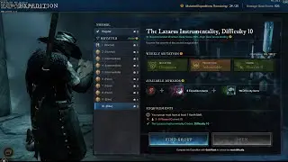 The Lazarus Instrumentality Healer POV (M10 Expedition) - New World