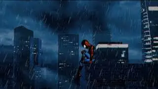 Spiderman Rain Animation (Blender)