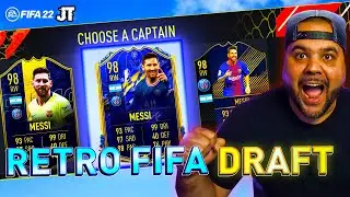 RETRO FIFA VS FIFA 22! FIFA 22 ULTIMATE TEAM DRAFT