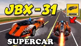 Getting JBX-0031 LIMITED Supercar FULL REVIEW of Season 31 Level 10 Roblox Jailbreak Turrets UPD