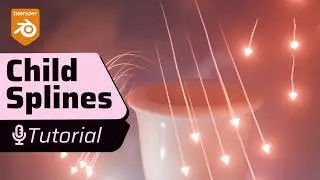 Procedural Child Spline Controller: Blender Geometry Nodes Tutorial
