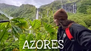 The farthest island in the middle of the Atlantic Ocean. Flores. Azores, top places