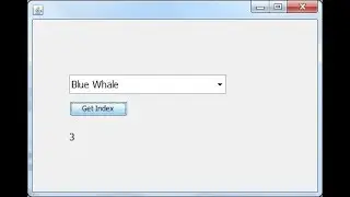 How to Get the Index of the JComboBox Item in Java Swing Windows Buider - Intact Abode