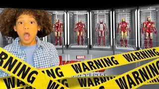 I SNUCK INTO THE AVENGERS STATION!