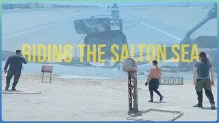 This is America: Bombay Beach - Trip down the back of the Salton Sea || R7 , V-Strom 800 and 800DE