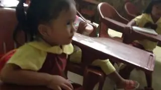 Wycinek lekcji w naszej szkole na Filipinach