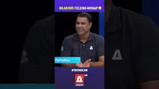 #WaqarYounis shares a hilarious fielding mishap #shorts #t20worldcup #asportshd