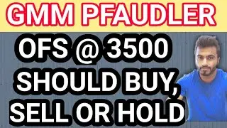 GMM PFAUDLER SHARE OFS FLOOR PRICE 3500 NEWS⚫GMM PFAUDLER गिरेगा ⚫GMMPFAUDLER PRICE FALLING BUY_SELL