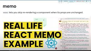 Do not render your component thousands of times - Real life Usage of React Memo