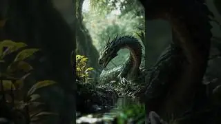 Biblically Accurate Serpent in the Garden 🍃🐍 (Genesis 3:14-15 📖)