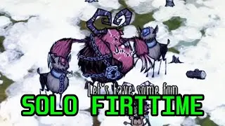 [DST] Boss Fight - Kill Klaus as Wortox (firt time fight) || Solo, NO MOD
