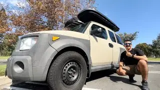 Perfect Honda Element No Build Camper Tour | 2 Year Update