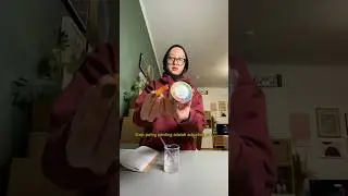 Making My Own Overnight Exfoliating Serum with AHA #cosmeticchemist #skincare #diyskincare