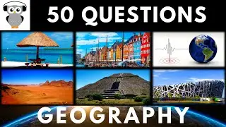 Geography Quiz Trivia | 50 Questions | Do You Know | Pub Quiz