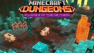 ДЕФОРМИРОВАННЫЙ ЛЕС - Minecraft Dungeons Flames of the Nether DLC