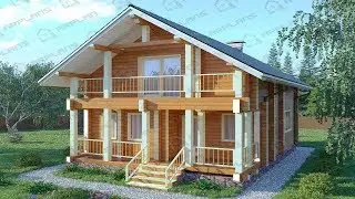 Проекты домов из бруса 6 на 9