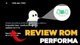 BEST CUSTOM ROM CAF ANDROID 13 POCO X3 PRO | PROJECT 404 TOKUI