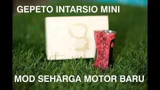MOD SULTAN ?? MOD SEHARGA MOTOR BARU !! GEPETTO INTARSIO MINI REVIEW INDONESIA