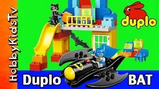 Lego Duplo Batman and Batwing by HobbyKidsTV
