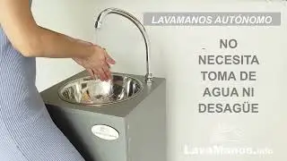 Lavamanos autónomo Mini Clinic ELECTRICO GRIS TORMENTA