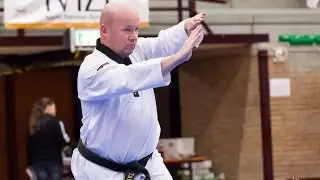 Finale Master 1 klasse @ Zuid Nederlandse Taekwondo kampioenschappen 2013