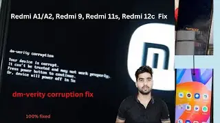 dm-verity corruption your device is corrupt. it can't be trusted and may not work properly. 