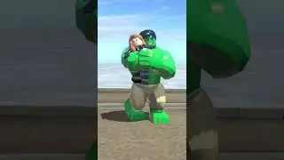 Hulk Hugs Black Widow - LEGO Marvel Super Heroes