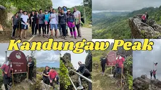 going to KANDUNGAW PEAK AND CAVES