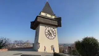 A Sunny Day in Graz, Austria 🇦🇹 - Sights and Sounds ☀️