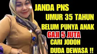 JANDA PNS TANTE ZAHRA UMUR 35 TAHUN BELUM PUNYA ANAK SERIUS  CARI JODOH ONLINE