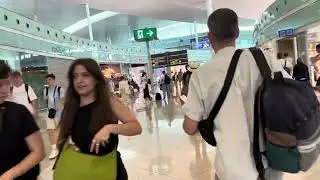 Barcelona International Airport BCN Spain Arrival