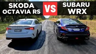 Drag Race: 2025 Skoda Octavia RS vs Subaru WRX – 0-100 & comparison